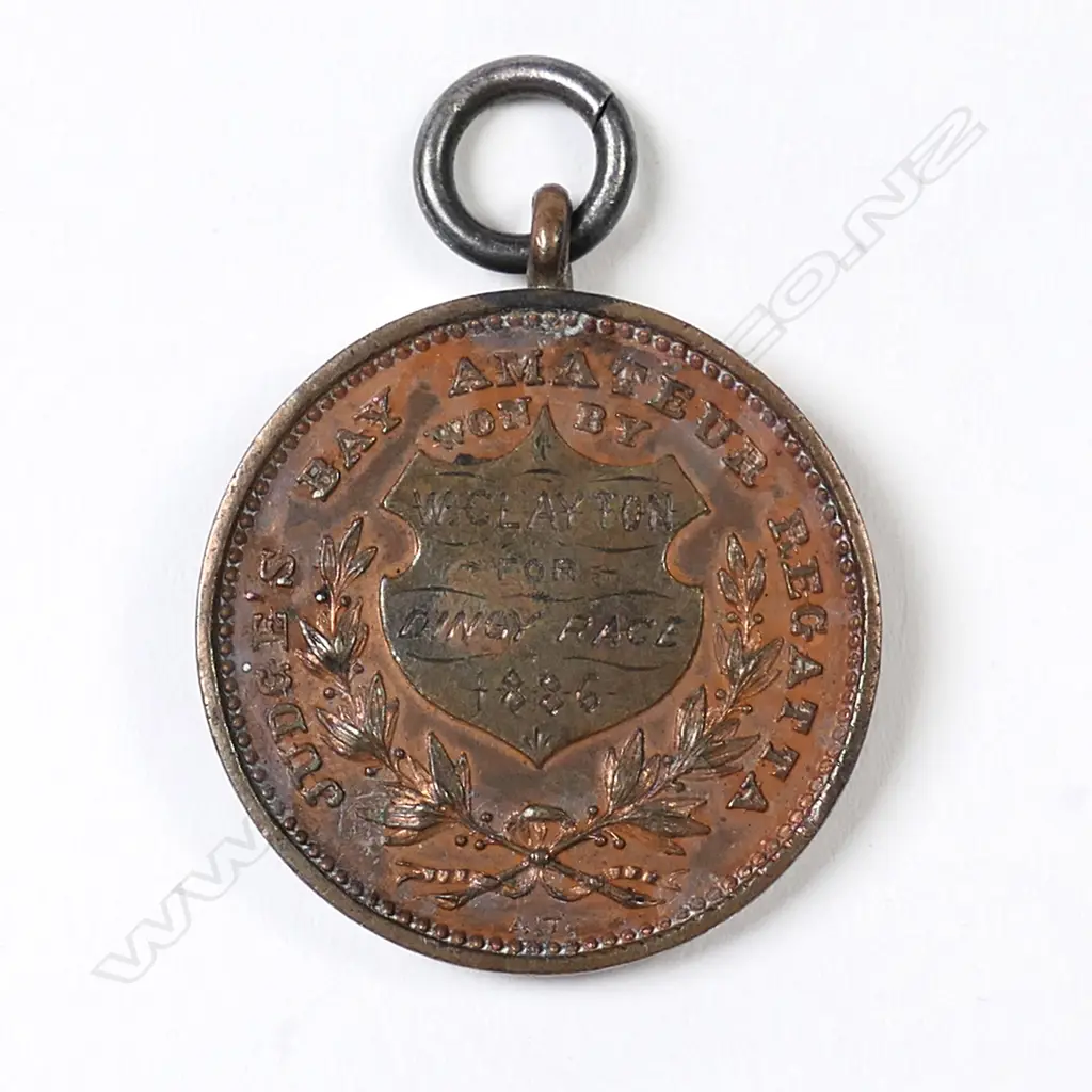 Anton Teutenberg Judges Bay Regatta bronze medal, Image 1++